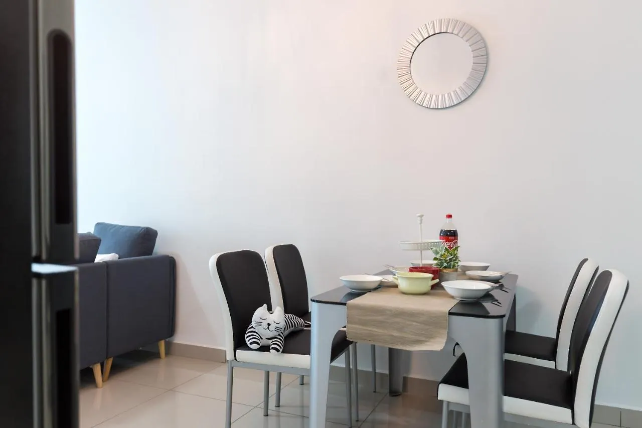 Apartamento Twin Danga Residence Homestay Johor Bahru Malasia