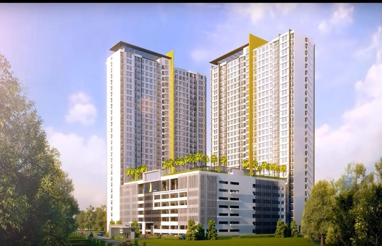 Apartman Twin Danga Residence Homestay Johor Bahru Malajzia